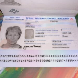 Buy the new Finland passport